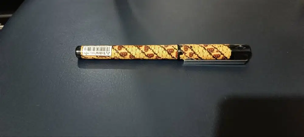Pena pulpen motif batik seiken bagus no cacat mulus keren 16k murah
