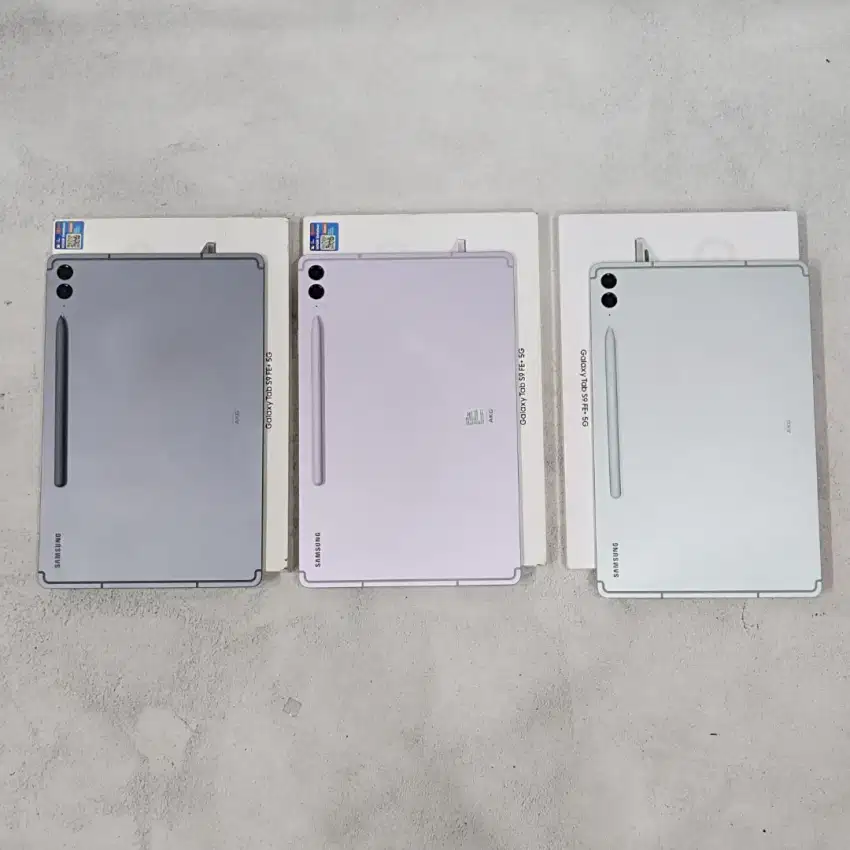 Samsung Tab S9 Fe + 5g Celluler Mulus Resmi SEIN