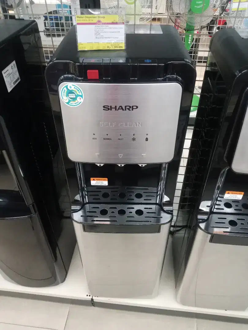 cicilan water dispenser Sharp juga ada lohh,di 185,385 watt