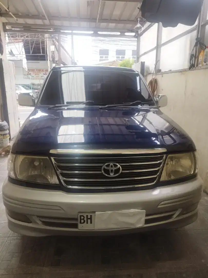 TOYOTA KIJANG KRISTA 2.0 EFI MANUAL (M/T) TAHUN 2004 WRNA BIRU SILVER