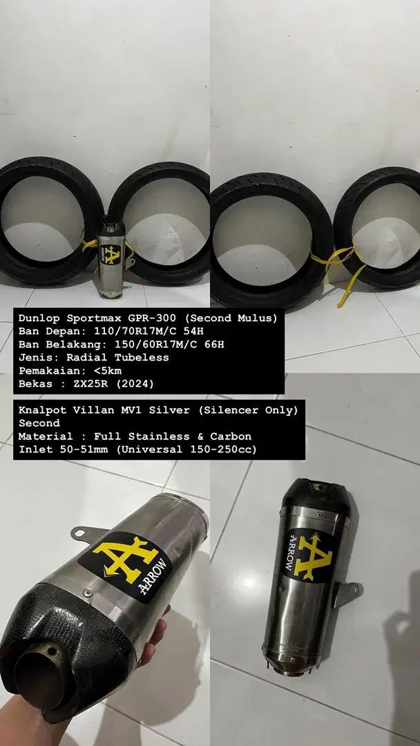 Jual Ban & Knalpot