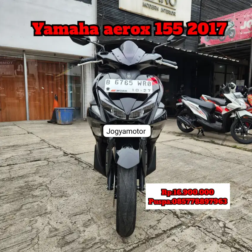 Yamaha aerox vva tahun 2017