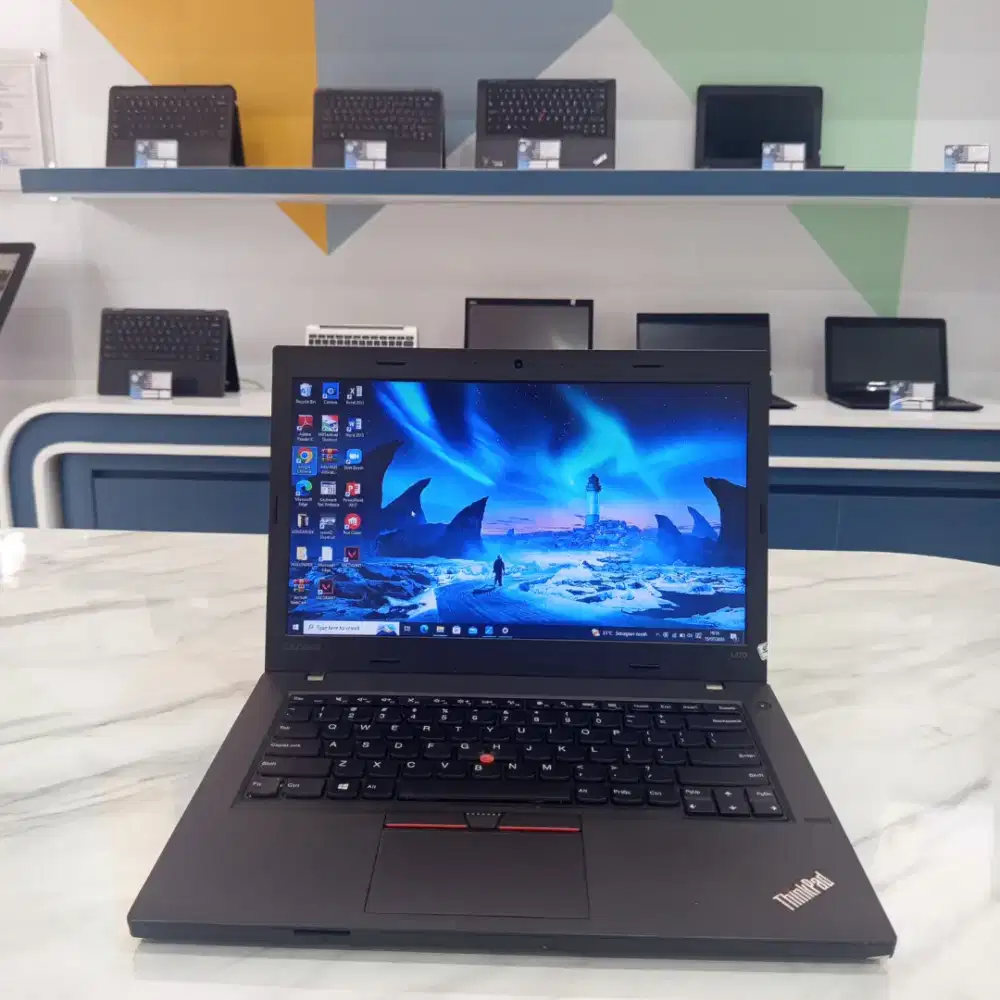 [L22] LAPTOP DUAL VGA i7 8GB 256GB 14INCH SIAP PAKAI COD JABODETABEK