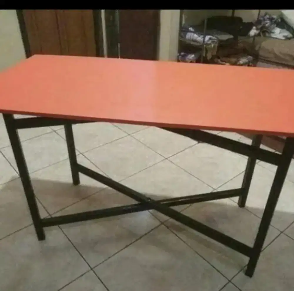 Meja prasmanan ukuran besar 150*60*76