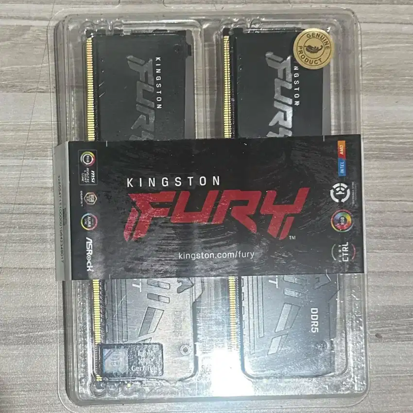 RAM Kingston Fury DDR5 2x8Gb 5200Mhz (Bekas)