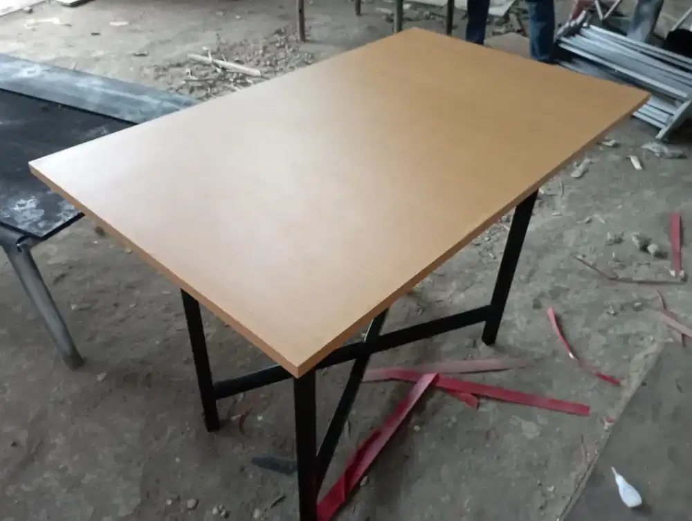 Meja makan lipat ukuran 120*60*75