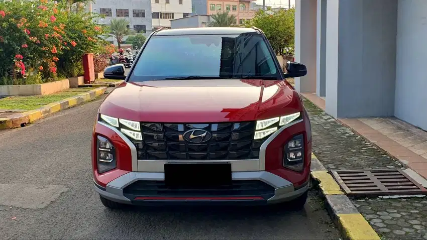 Hyundai Creta Prime 1.5 AT Panoramic BOSE Merah 2023 Like New Record
