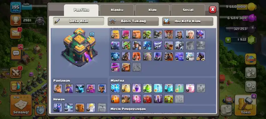 Akun clas of clan