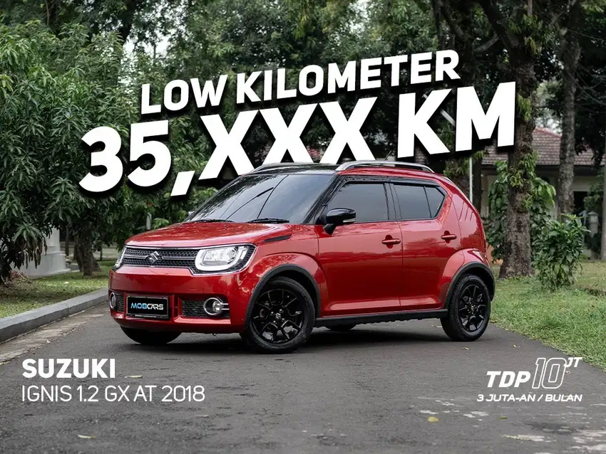 FREE E-TOLL 1 JT SUZUKI IGNIS 1.2 GX AT MATIC 2018 ORANYE