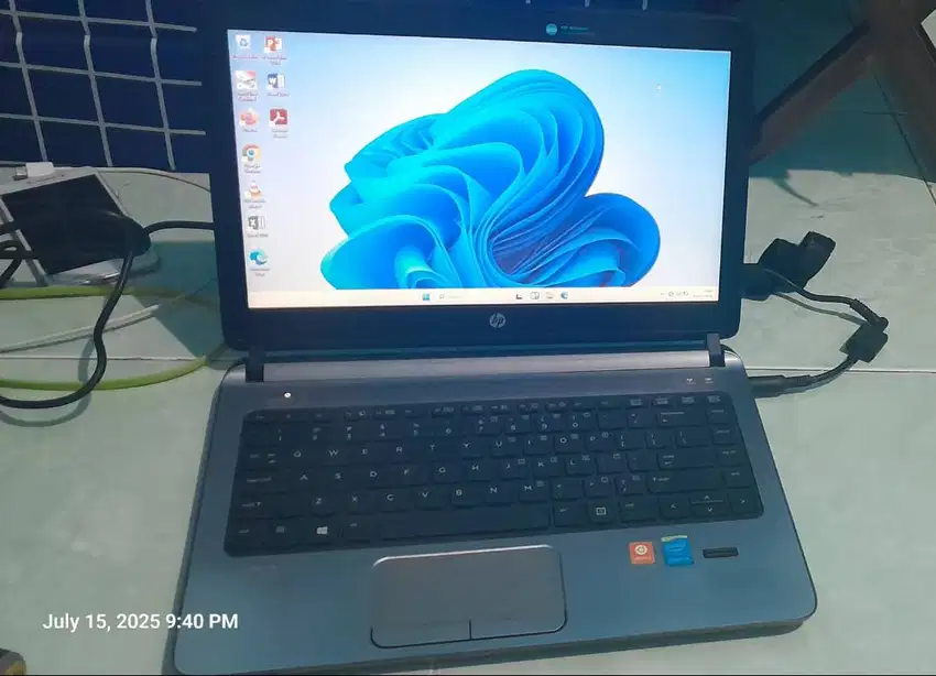 laptop normal  hp probook i5 gen 5 ssd 500gb batre ok