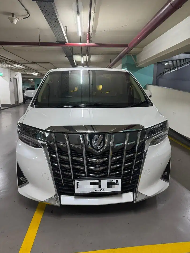 Dijual alphard putih white 2018