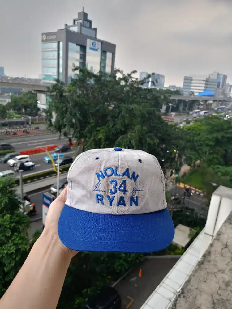 NOLAN RYAN 34 SNAPBACK TEXAS RANGERS