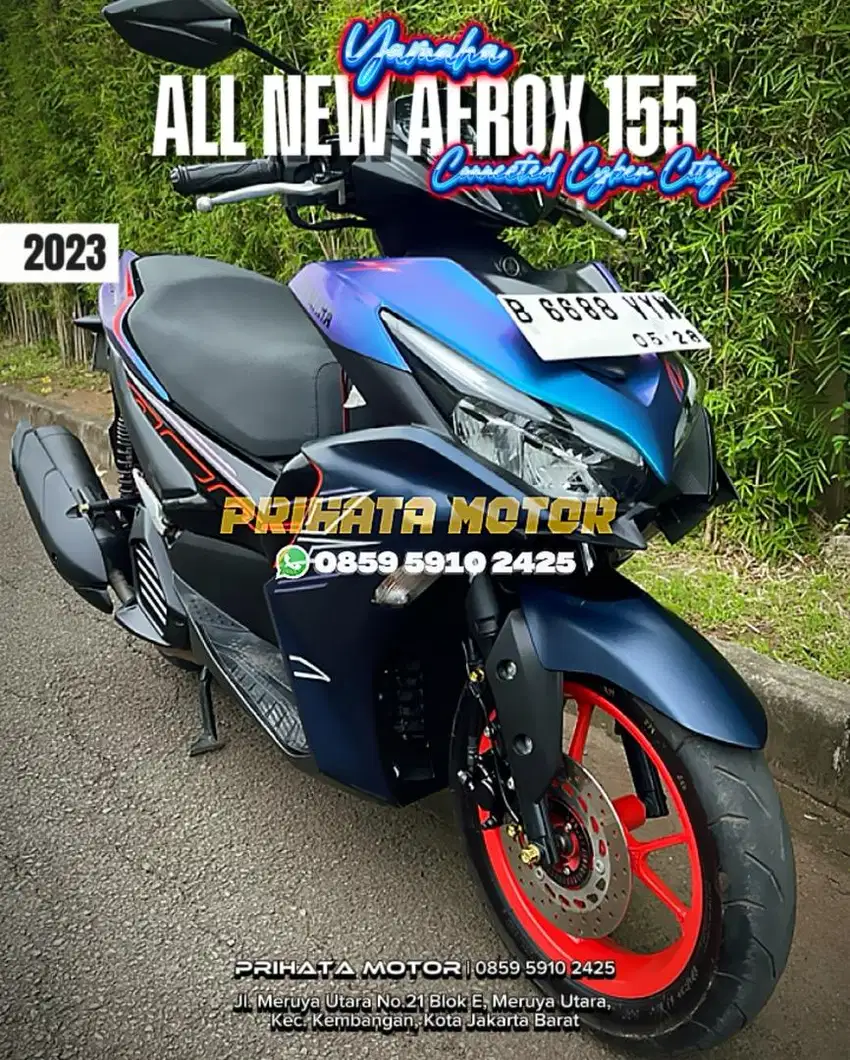 Yamaha All New Aerox Cyber City 2023