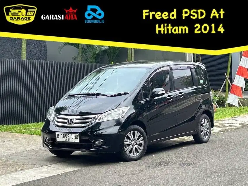 Honda Freed PSD 2014 Hitam. LOW MPV Slidingdoor Nyaman
