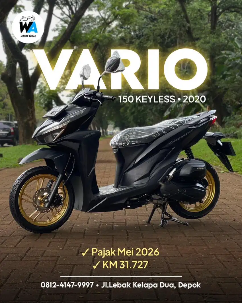 DP 500 RIBU Honda Vario 150 Keyless Tahun 2020