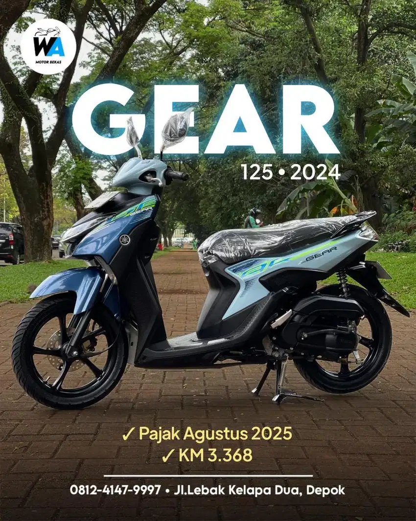Kredit/Cash Yamaha Mio Gear 125 Tahun 2024