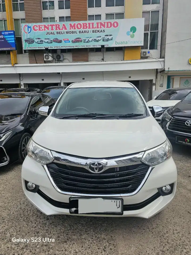 Avanza G manual 1.3 MT 2017 putih istimewa dp 22 jt