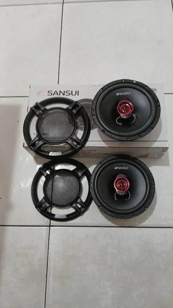 Speaker mobil 6 inci merek sansui