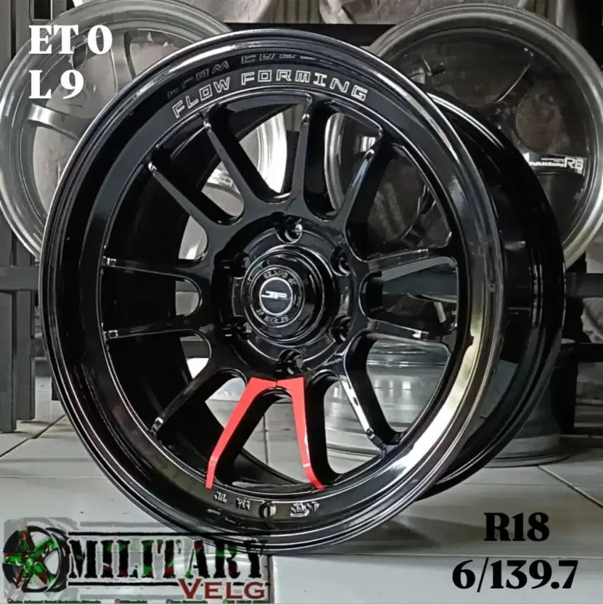 Venom Flowforming R18 Blackglossy