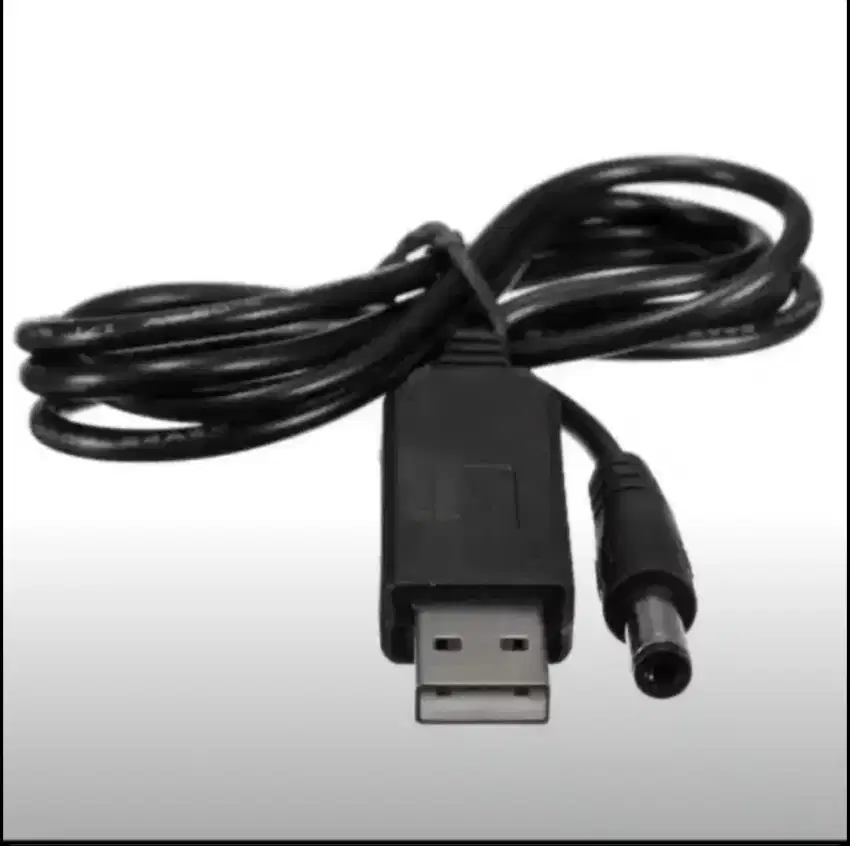 USB Kabel 5v to 12V/9V untuk modem lampu mati