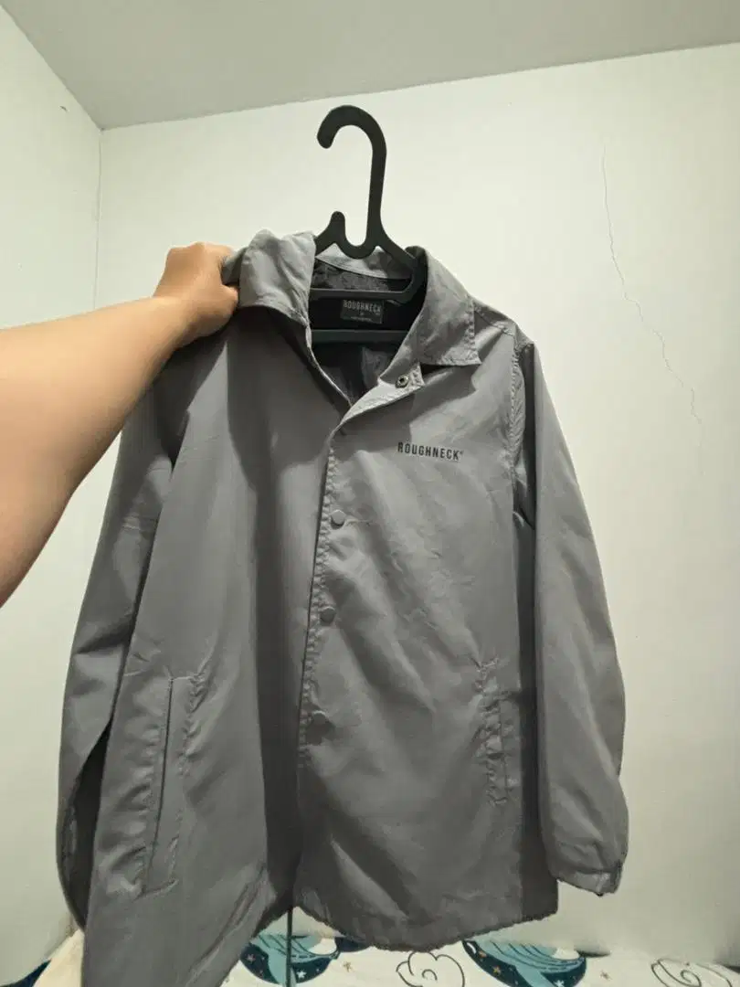 JUAL Jaket Roughneck Grey ukuran M unisex