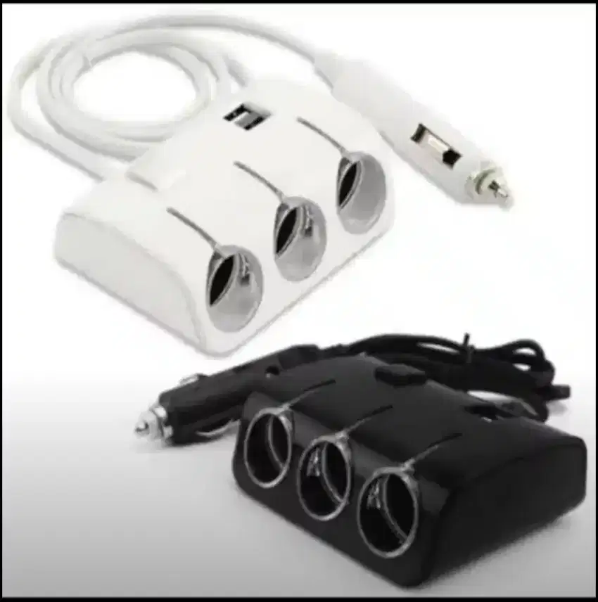 Colokan Car Lighter Pararel Socket Port USB Charger HP Di Mobil