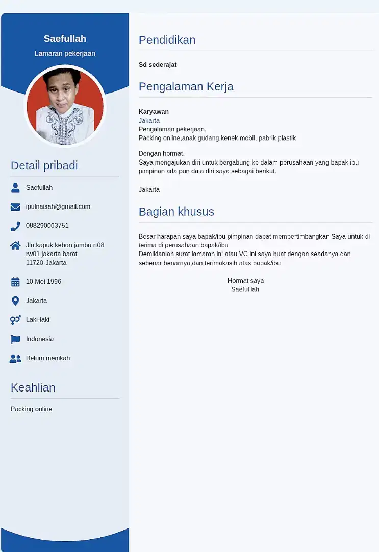 Mencari pekerjaan packing online
