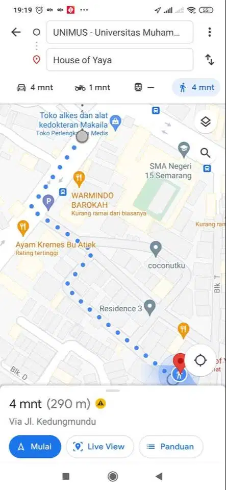 Kost Putri Dekat Unimus (Universitas Muhammadiyah Semarang)