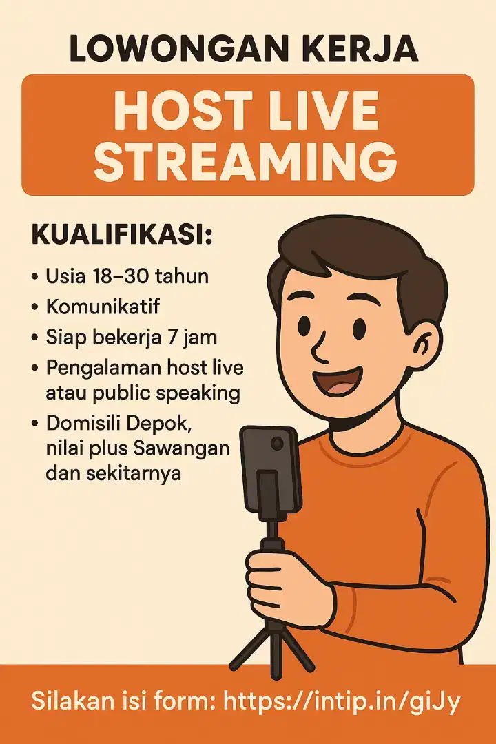 Lowongan kerja host