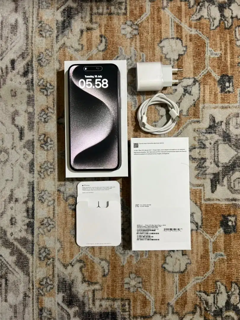 iPhone 15 Promax 256Gb ex inter (all provider)