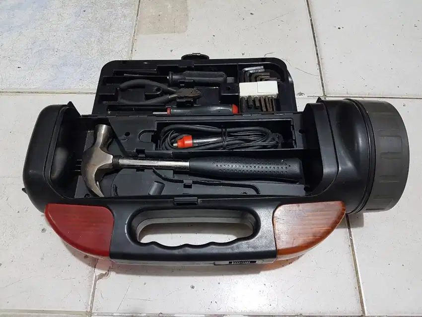 Box Perkakas,ada lampu alarm dan senter,murah,NET