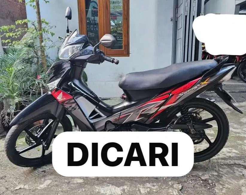 Di Cari Supra X 125 Double Disk DD Tahun 2008 Ke Atas Karbu Supra 2010