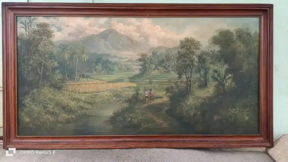 Lukisan lawas Saiman Dullah