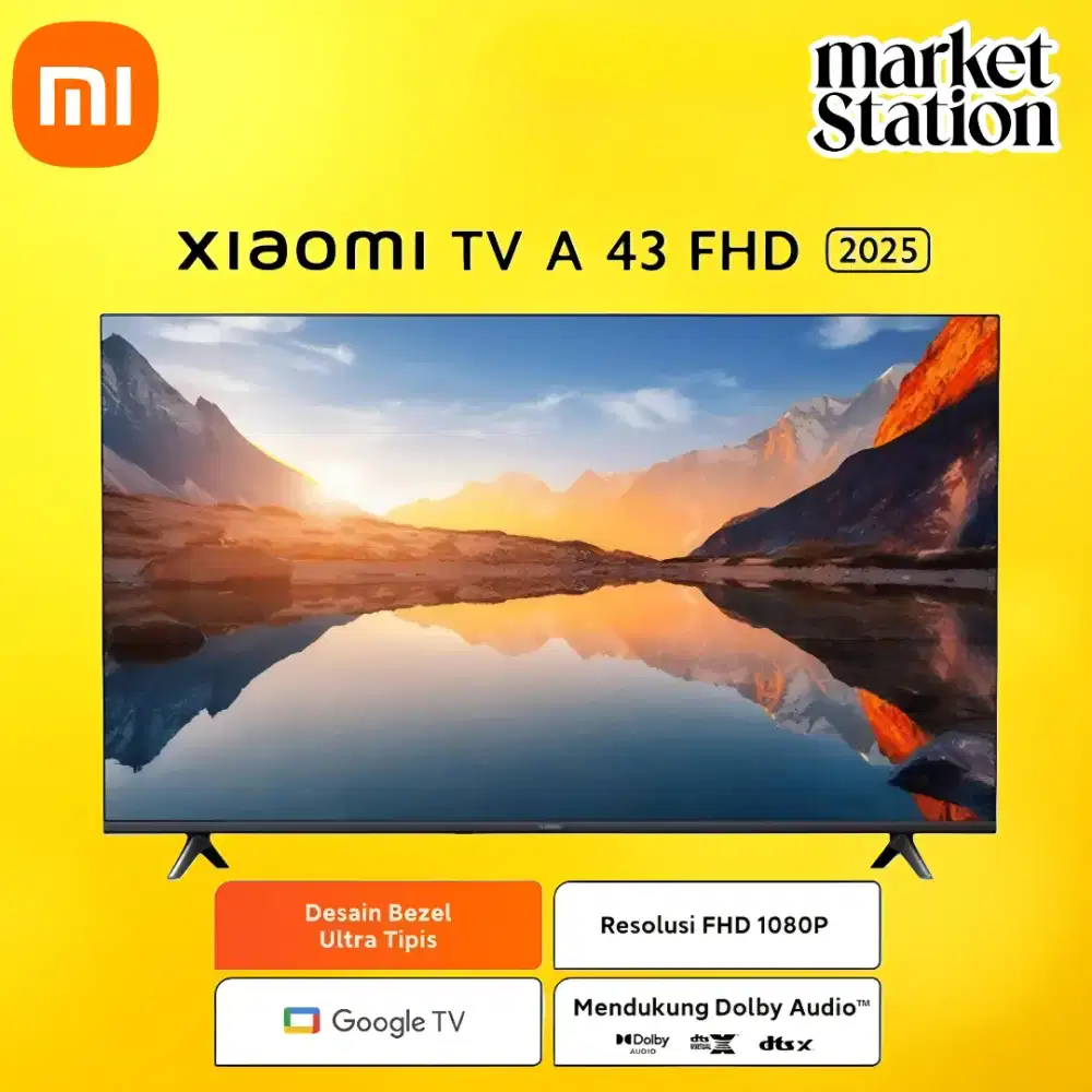 XIAOMI MI TV A 43 FHD 2025 43 INCH GARANSI RESMI