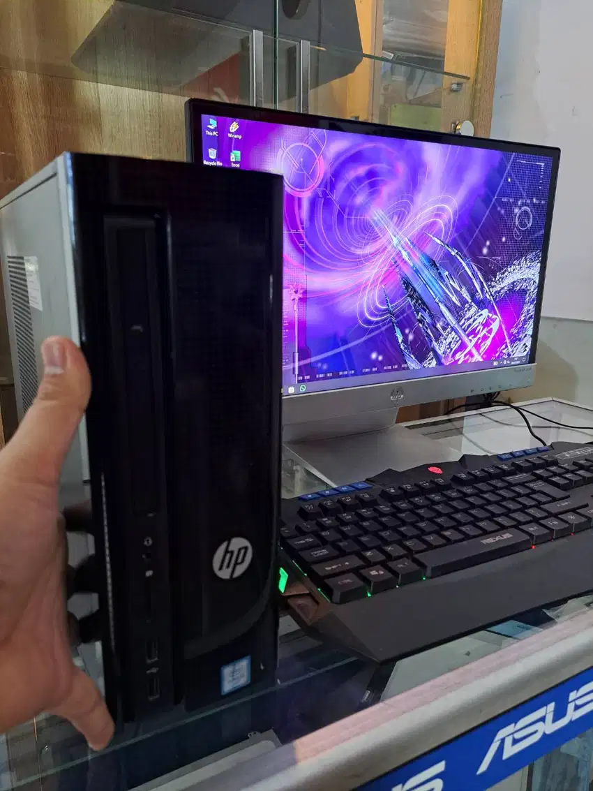 CPU PC core i5 ram 8gb Fullset Mumer Kasir / kantor / office lancar ja
