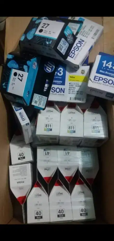 TERIMA JUAL BELI TINTA TONER BARU DAN BEKAS DENGAN HARGA BERSAING