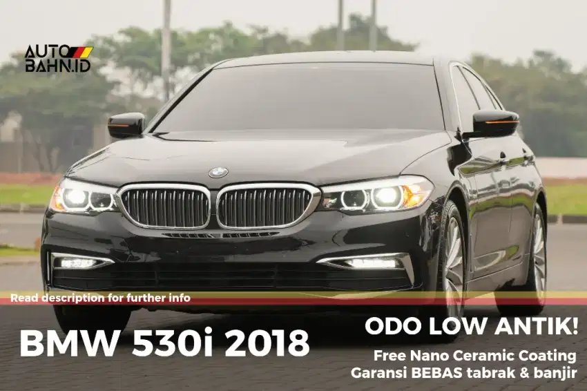 TERMURAH DI PASARAN! BMW 530i Luxury 2018 (G30)