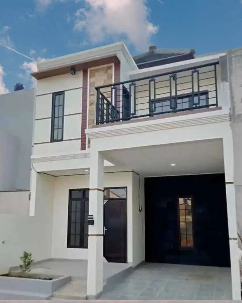 Rumah Cakep 2 lantai lingkungan Cluster 10 menit ke tol dan Lrt