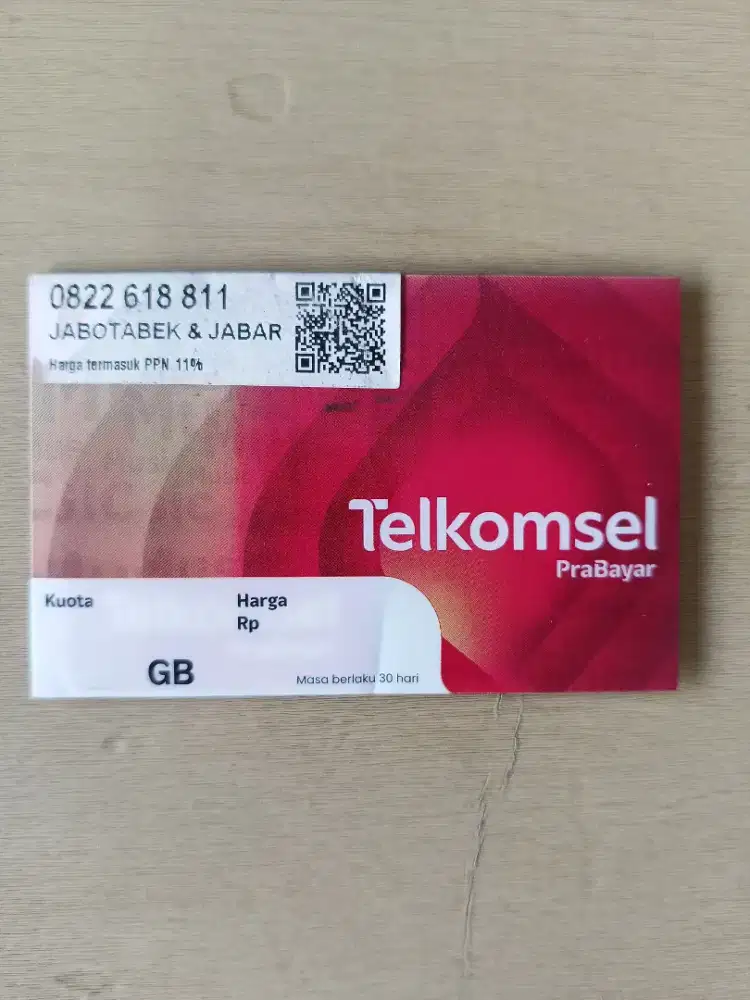 Perdana telkomsel 10 digit#0822618811