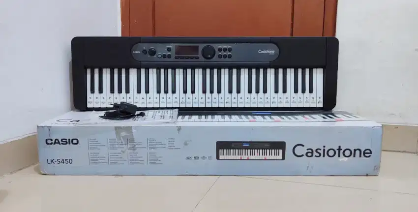 Casio LKS450 lengkap, Tuts ada lampu menarik