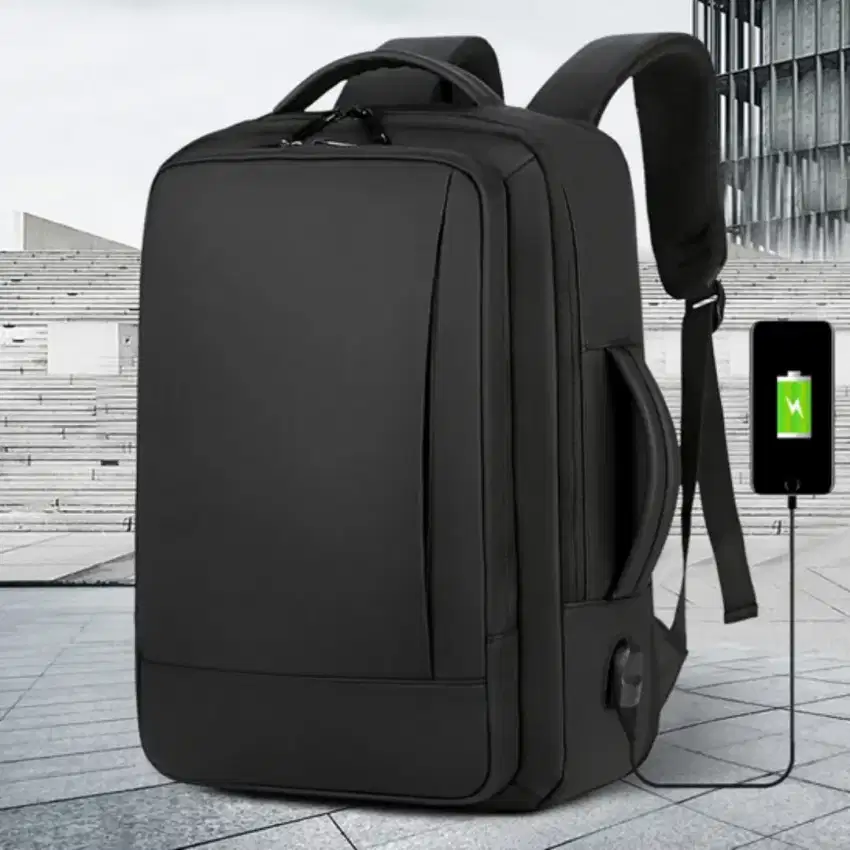 Rightsure Tas Ransel Laptop Backpack 15.6 Inch with USB Port