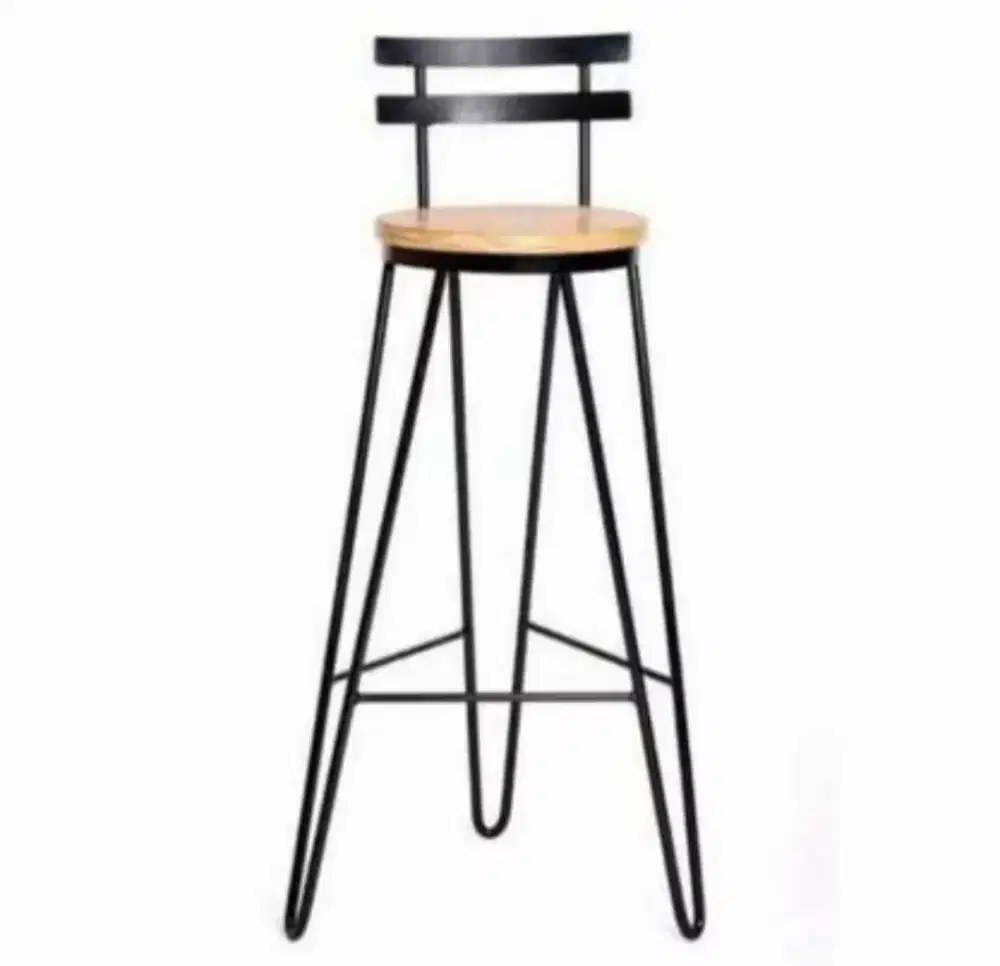 Kursi Bar Cafe Santai Tinggi 60 cm