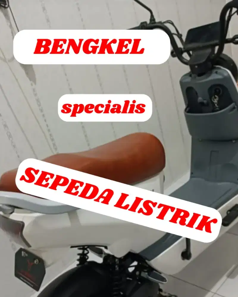 Sepeda Listrik Specialis Bengkel Service