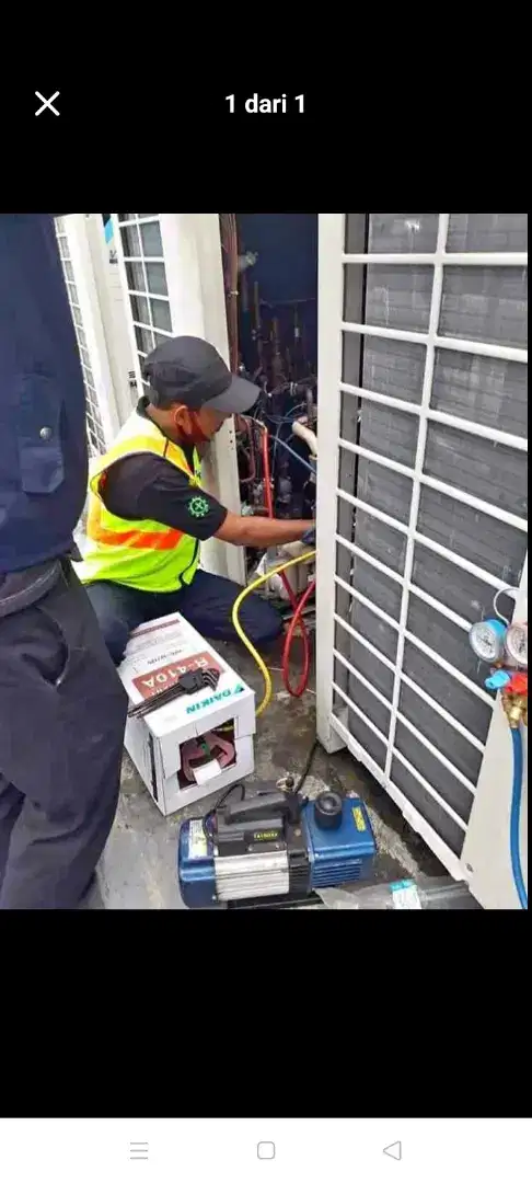 jasa servis ac kulkas mesin cyci kompa air dll