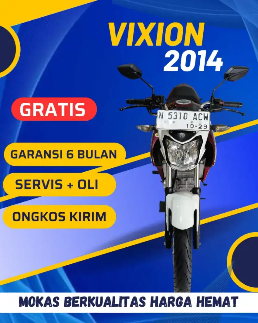 YAMAHA VIXION TAHUN 2014 RENDI