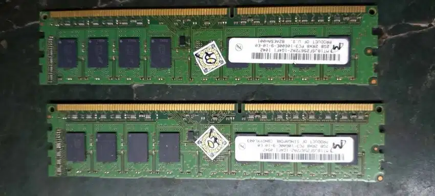 Ram baru DDR3 2gb per keping 50rb, bs nego