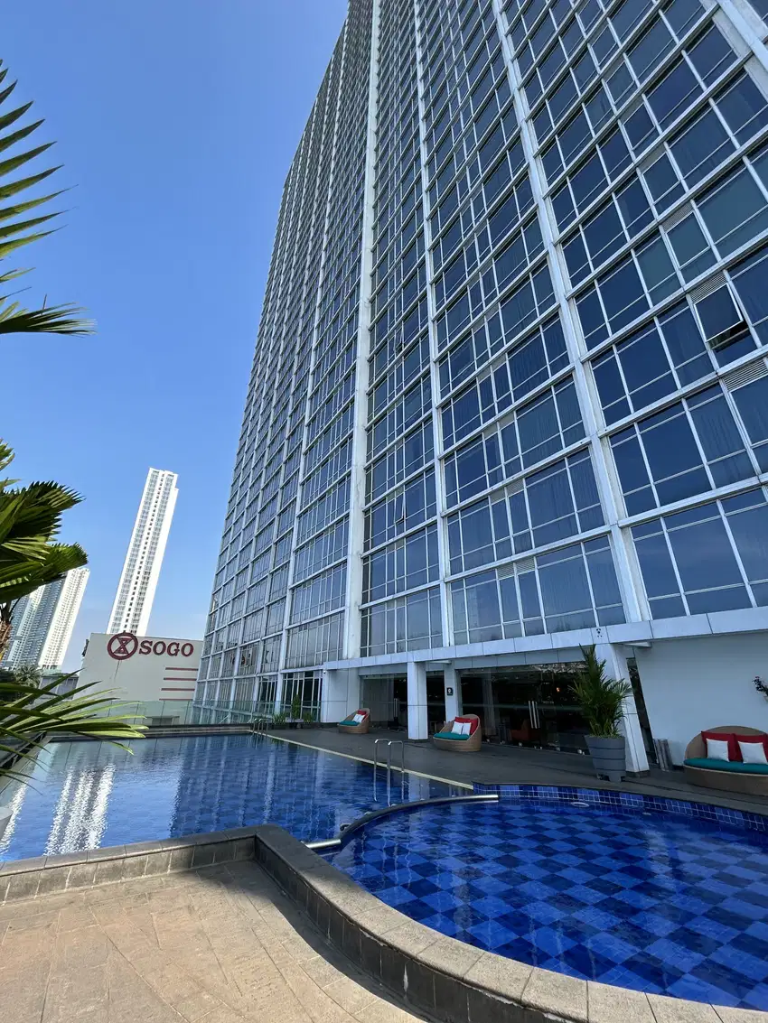 disewa apartemen studio furnish siap huni u residence dekat UPH Lippo
