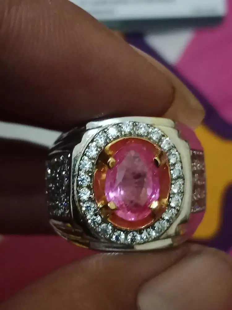 Batu Permata Pink Sapphire