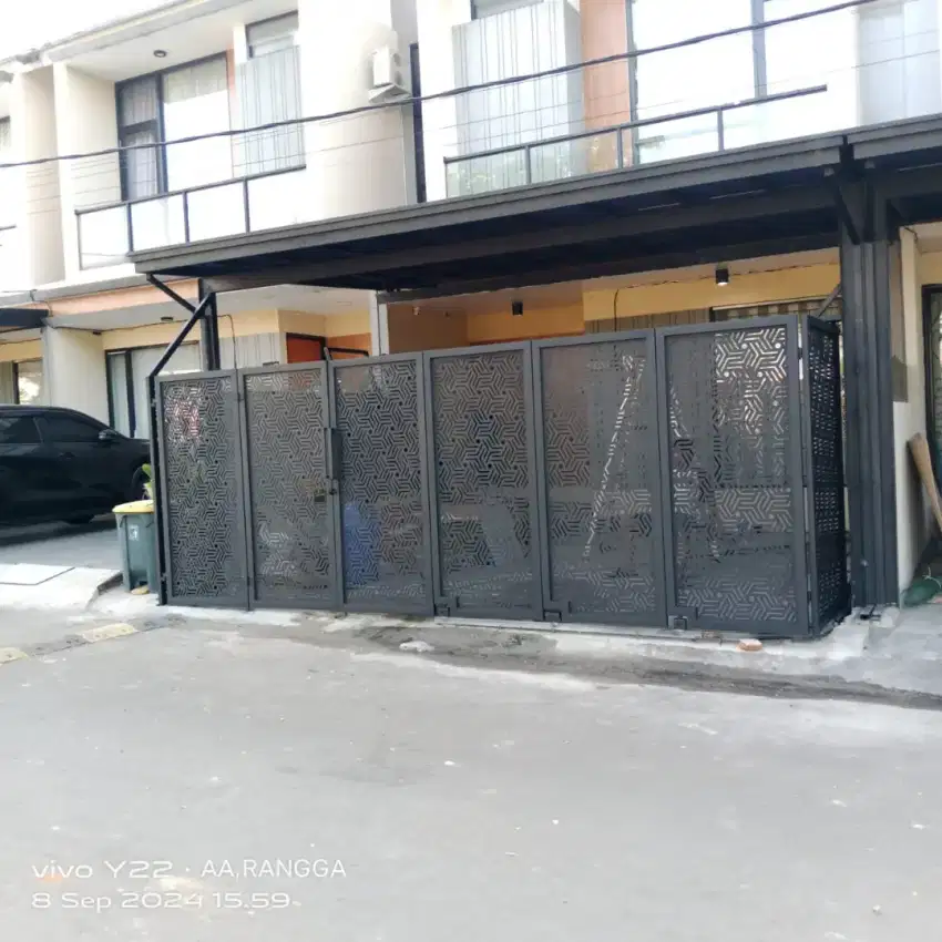 PROMO Kanopi Canopy, Tralis Teralis, Railing, Tangga, Pagar, Atap Baja