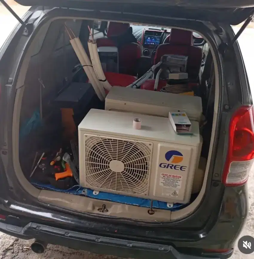 Service AC kulkas mesin cuci pompa air